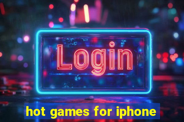 hot games for iphone