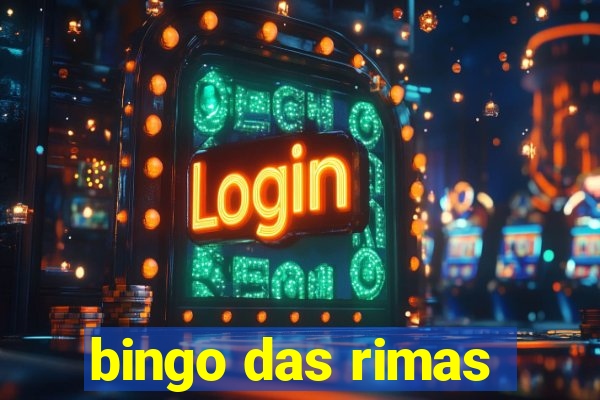 bingo das rimas