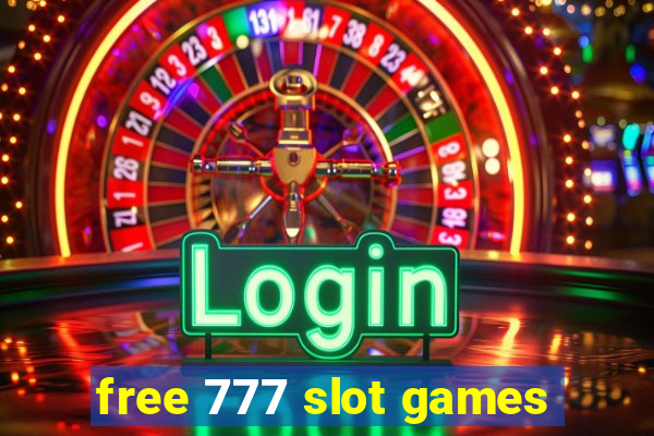 free 777 slot games