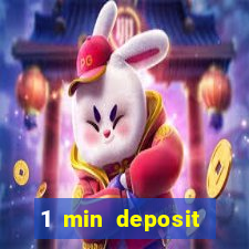 1 min deposit casino uk