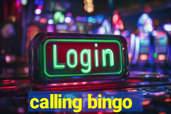 calling bingo