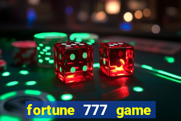 fortune 777 game slot online