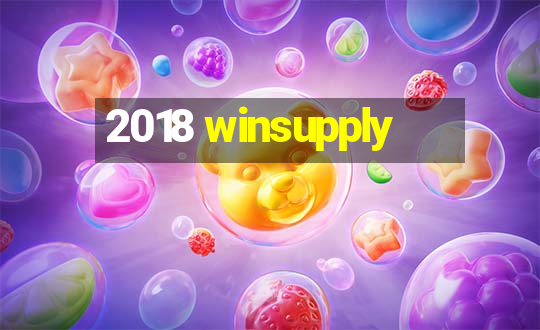 2018 winsupply