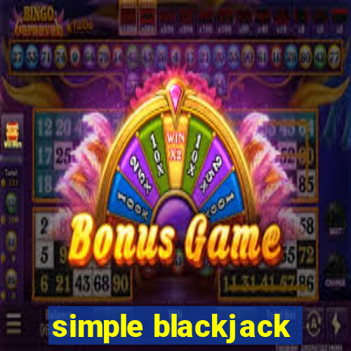 simple blackjack