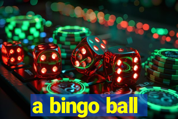 a bingo ball