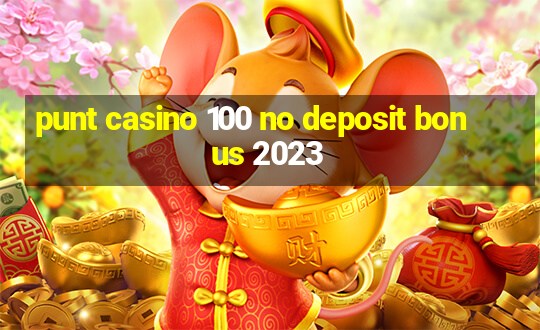 punt casino 100 no deposit bonus 2023