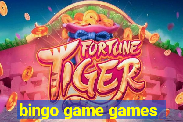 bingo game games