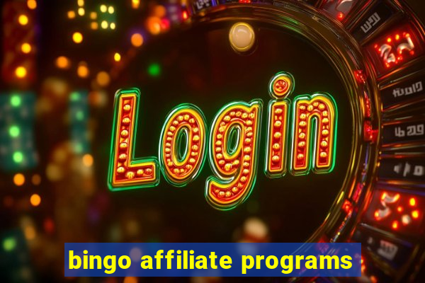 bingo affiliate programs