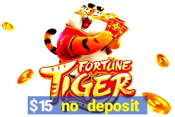 $15 no deposit mobile casino