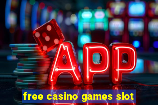 free casino games slot