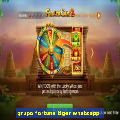 grupo fortune tiger whatsapp