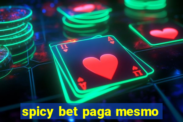 spicy bet paga mesmo