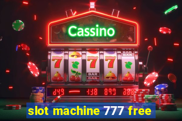 slot machine 777 free