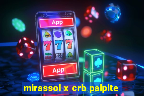 mirassol x crb palpite