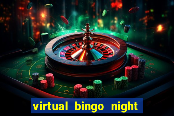 virtual bingo night with friends