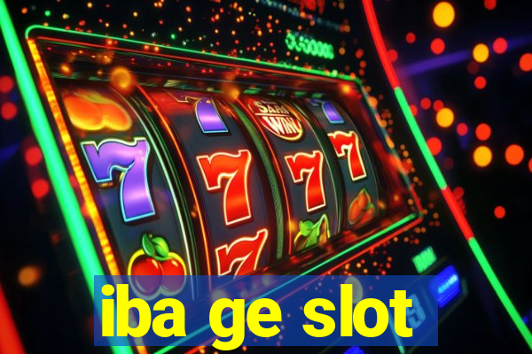 iba ge slot