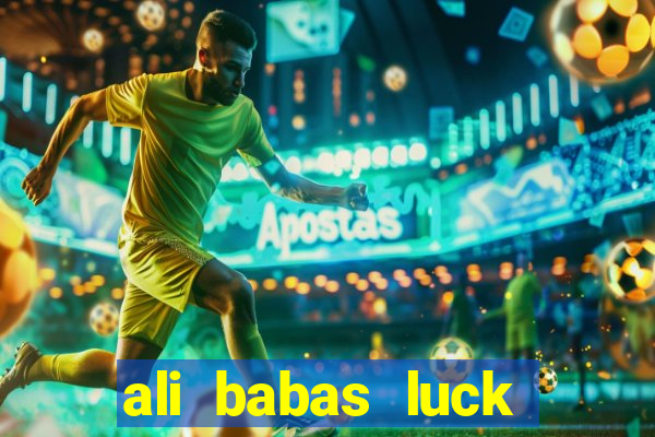 ali babas luck megaways slot