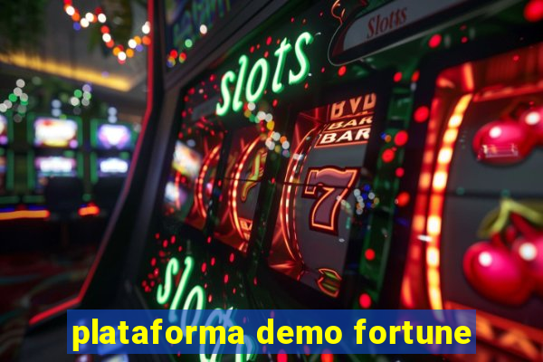 plataforma demo fortune