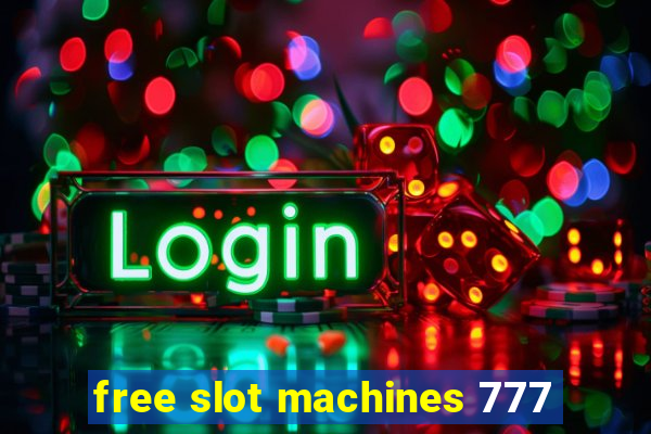 free slot machines 777