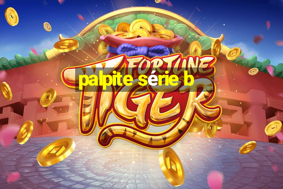 palpite série b