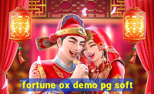 fortune ox demo pg soft