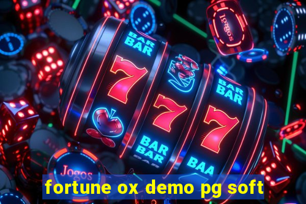 fortune ox demo pg soft