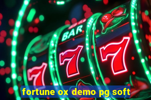 fortune ox demo pg soft