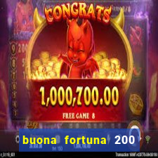 buona fortuna 200 fios casal