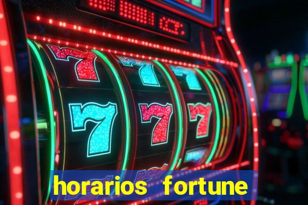 horarios fortune tiger madrugada