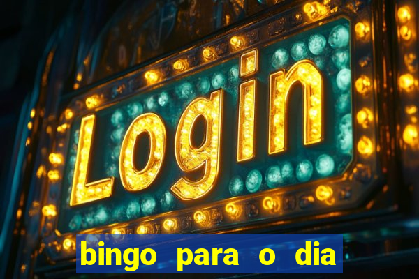 bingo para o dia das m?es