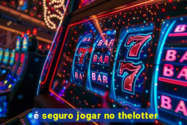 é seguro jogar no thelotter