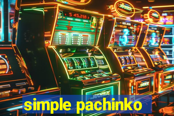 simple pachinko