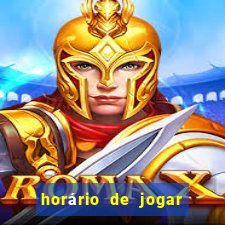 horário de jogar fortune rabbit