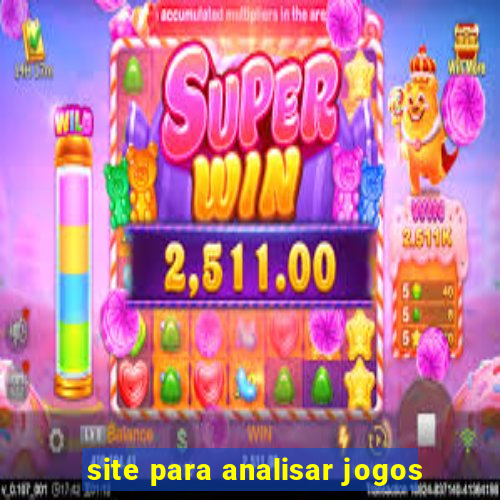 site para analisar jogos