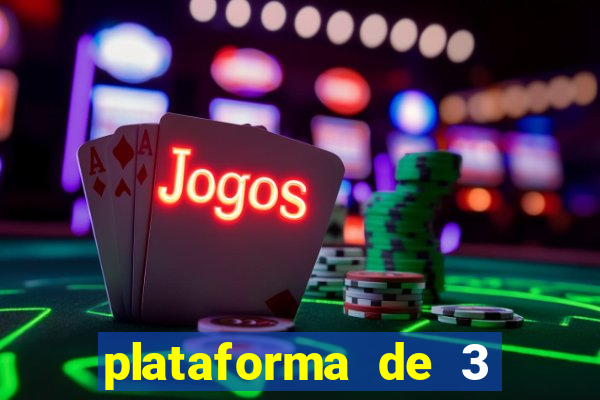 plataforma de 3 reais pg