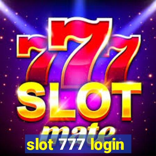 slot 777 login