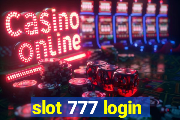 slot 777 login