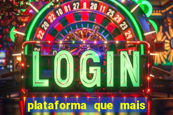 plataforma que mais ta pagando no fortune tiger