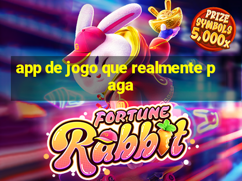 app de jogo que realmente paga