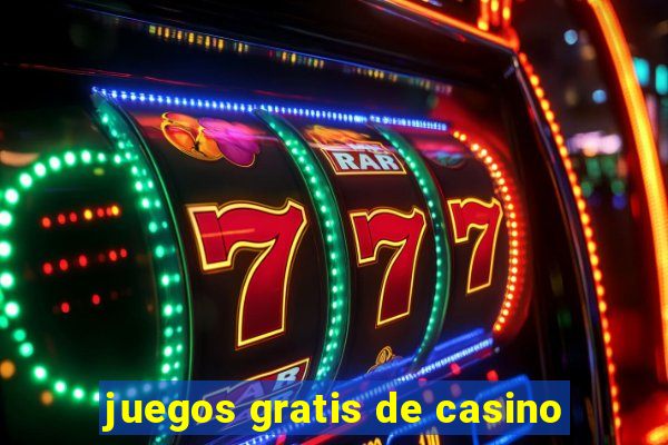 juegos gratis de casino