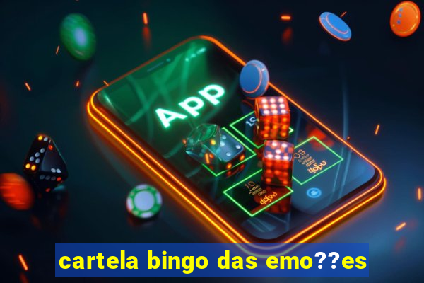 cartela bingo das emo??es