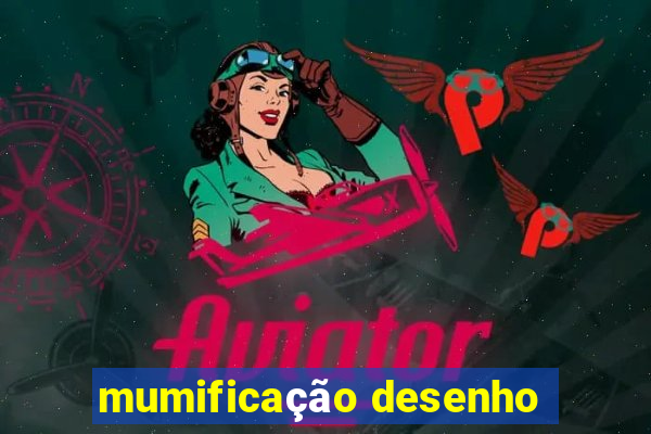 mumificação desenho