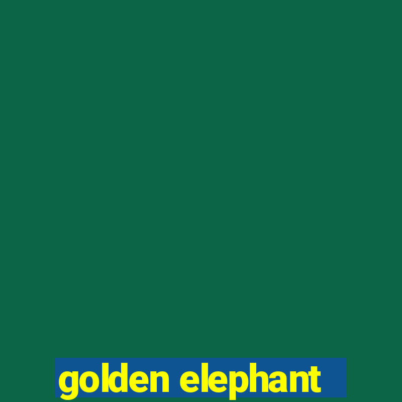 golden elephant