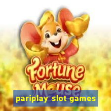 pariplay slot games