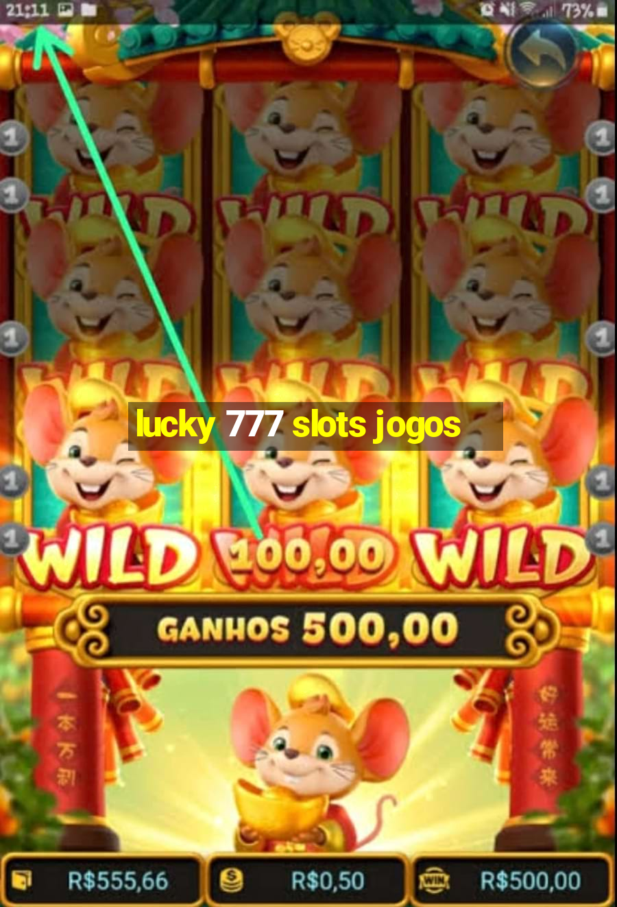 lucky 777 slots jogos