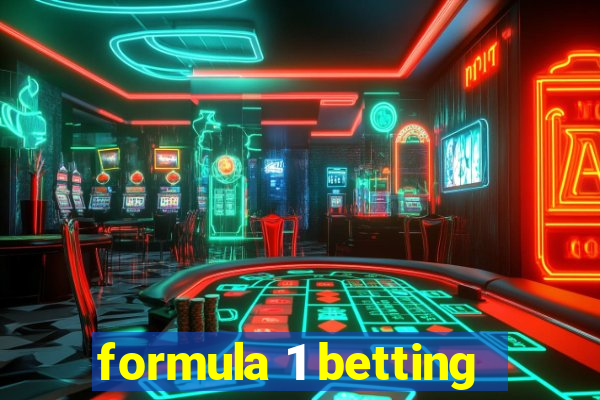 formula 1 betting