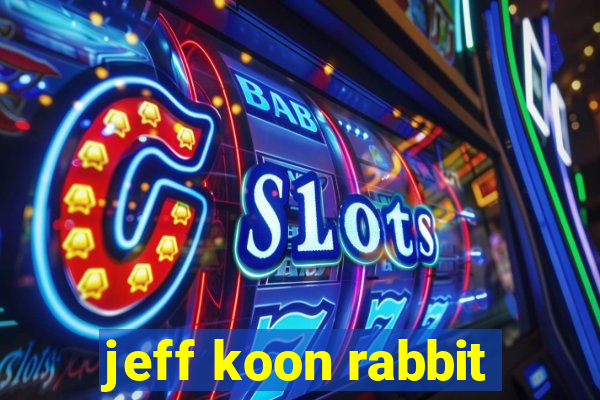 jeff koon rabbit