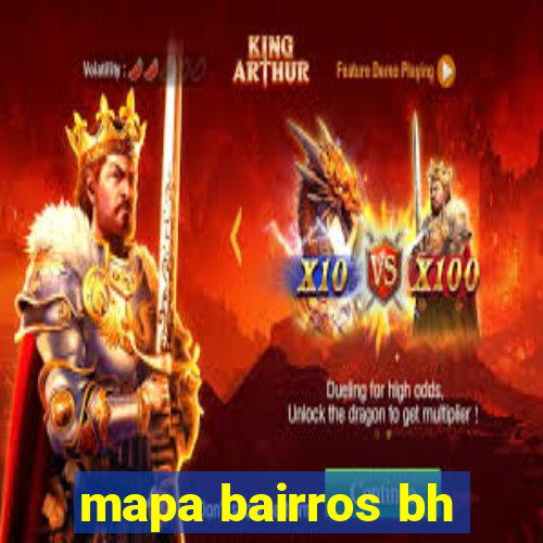 mapa bairros bh