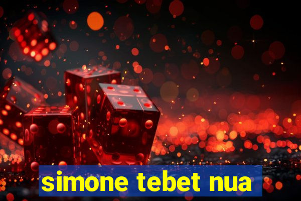 simone tebet nua