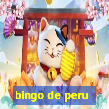 bingo de peru